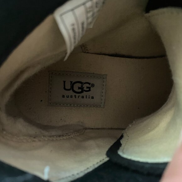 UGG Blaney Crystals Women's Black High Top Sneakers Size 7.5 1008490 Fall - Picture 12 of 15